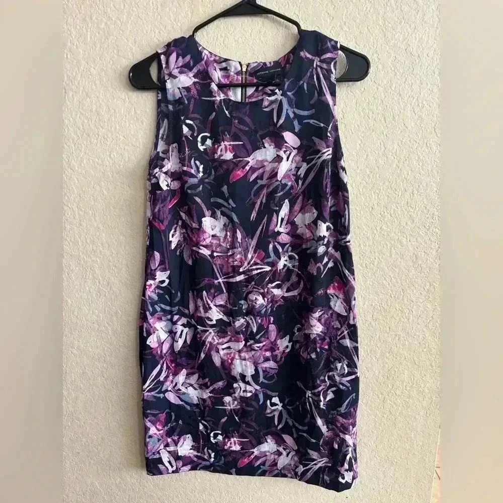 Adrienne Vittadini Floral Print Dress